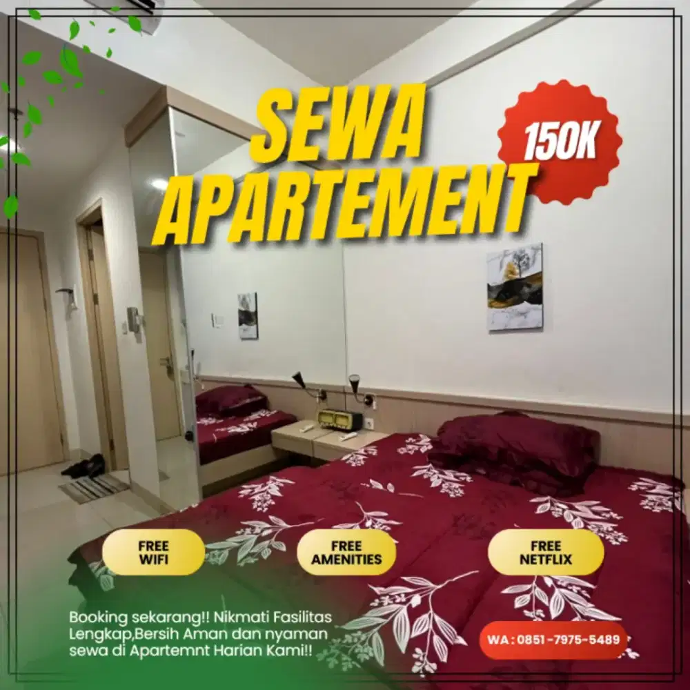 Sewa Apartemen Harian/Transit EMERALD BINTARO Tangerang Selatan Murah