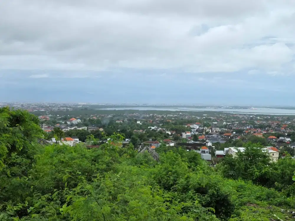 Dijual Tanah Langka dengan Unblocked View Airport, Ocean, City, Mountain & Toll Road - Jimbaran