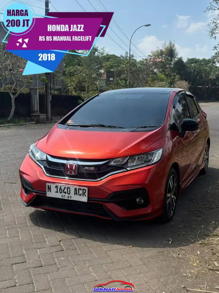 HONDA JAZZ RS 2018 RS MANUAL FACELIFT SIMPENAN