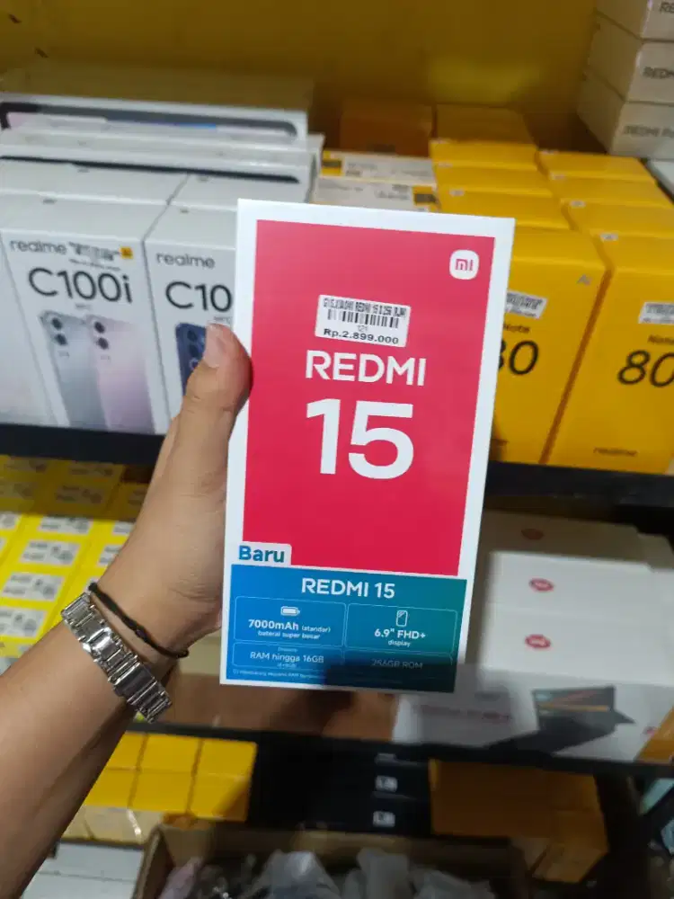 REDMI 15 8/256 ATLANTIS DAHSYAT