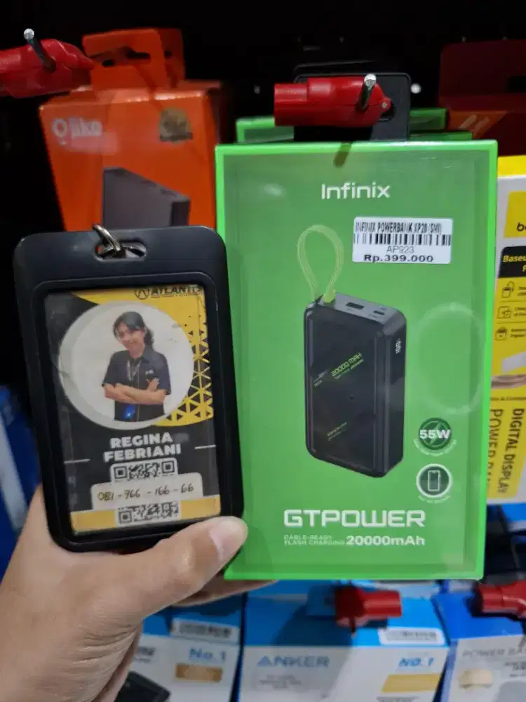 INFINIX POWERBANK XP20 | ATLANTIS DAHSYAT