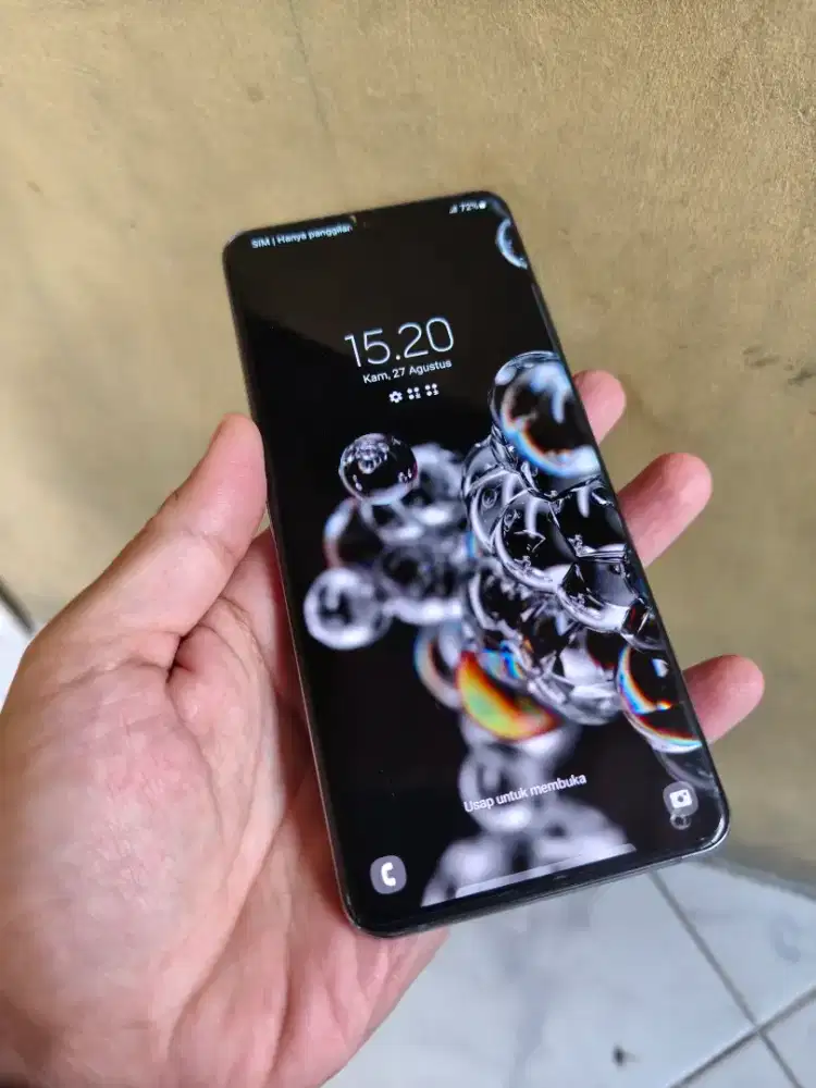 Samsung s20 ultra 12/256 resmi Indonesia