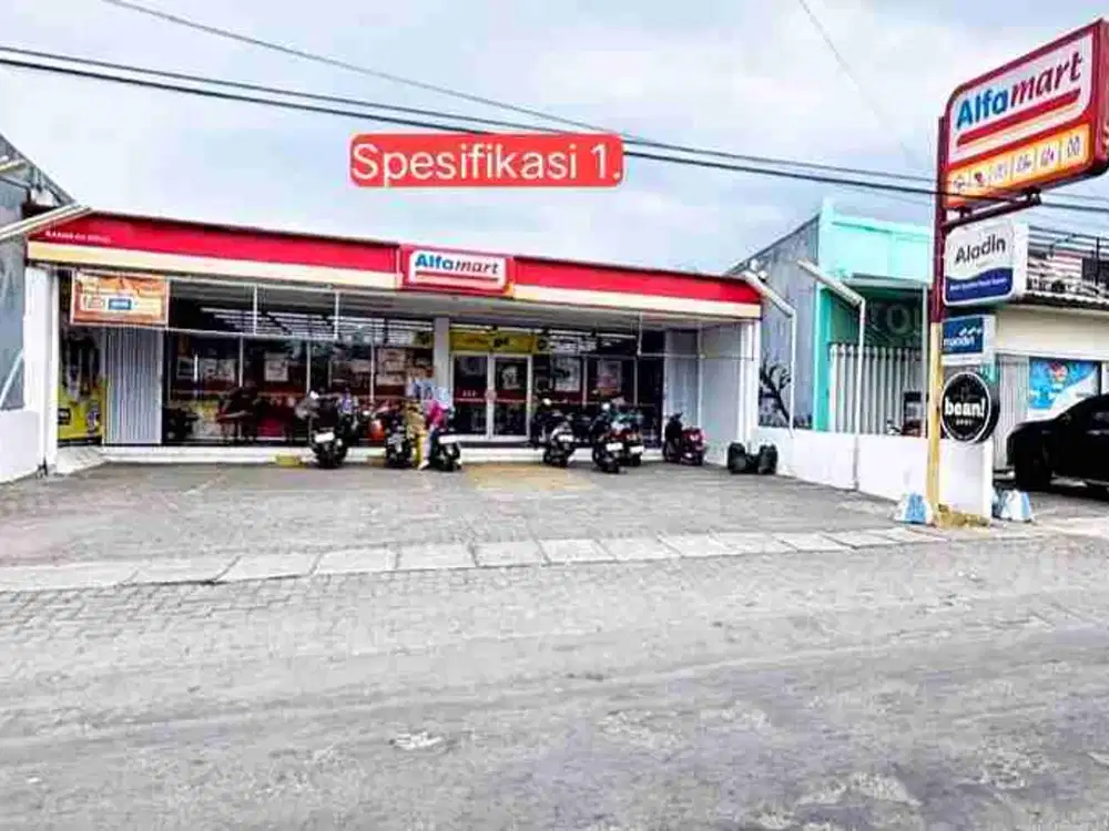 Dijual Cepat Ruko Sidoarjo Cocok Status Masih Disewa Alfamart