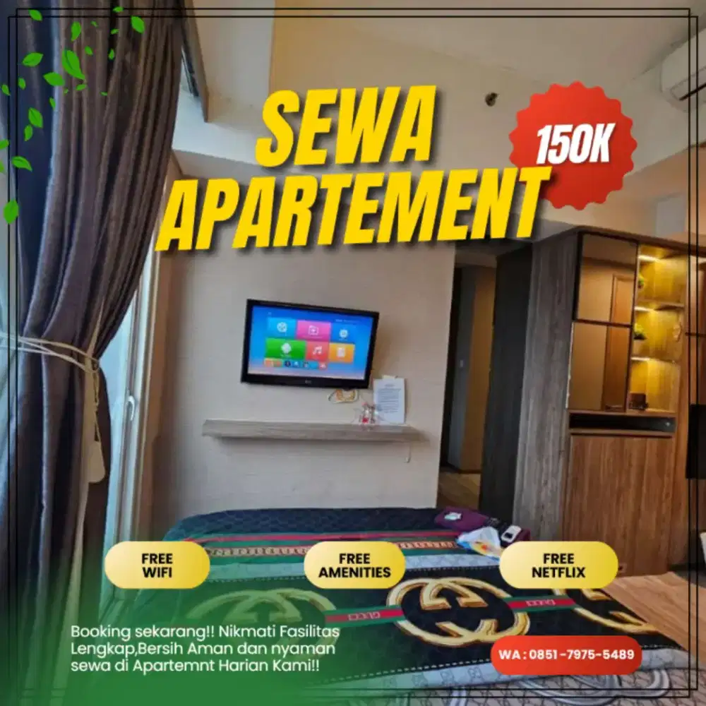 Sewa Apartemen BASSURA CITY Jakarta Timur Harian/Transit Termurah