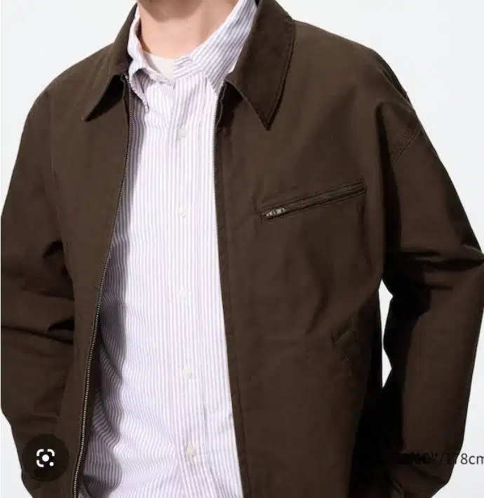 Jaket Blouson Ritsleting UNIQLO size XL