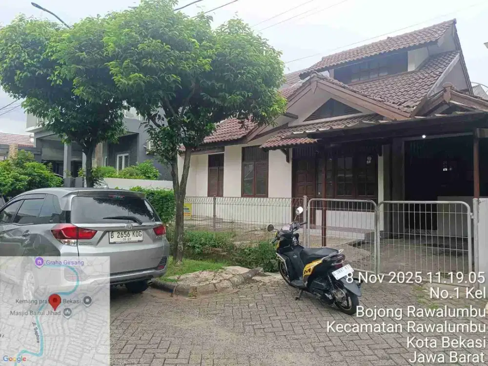 Disewakan Rumah Siap Huni di Kemang Pratama 2 Bekasi – LT 216 m², 4+1 KT