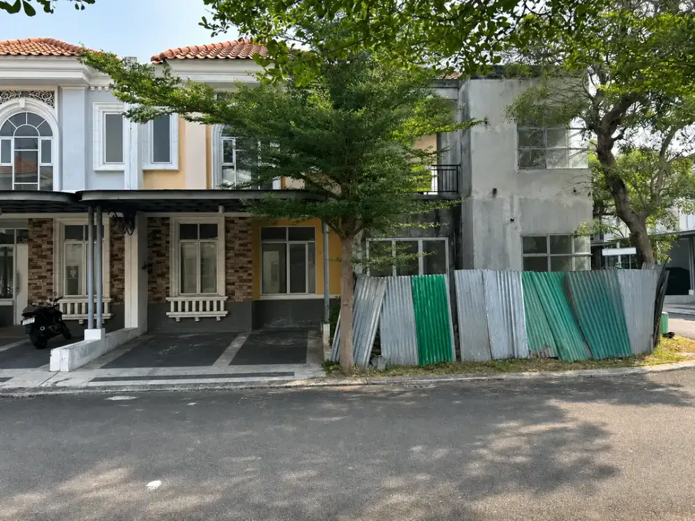 Rumah hoek 2lt 14x17 237m Type 5KT Cluster La seine JGC Jakarta Garden City Cakung