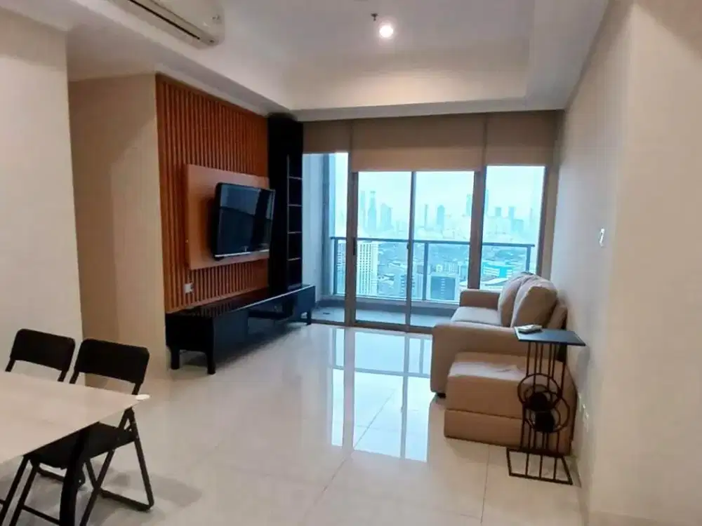 Termurah, Disewa 175jt pertahun, Fully Furnished, 3 Bedroom, Taman Anggrek Residences