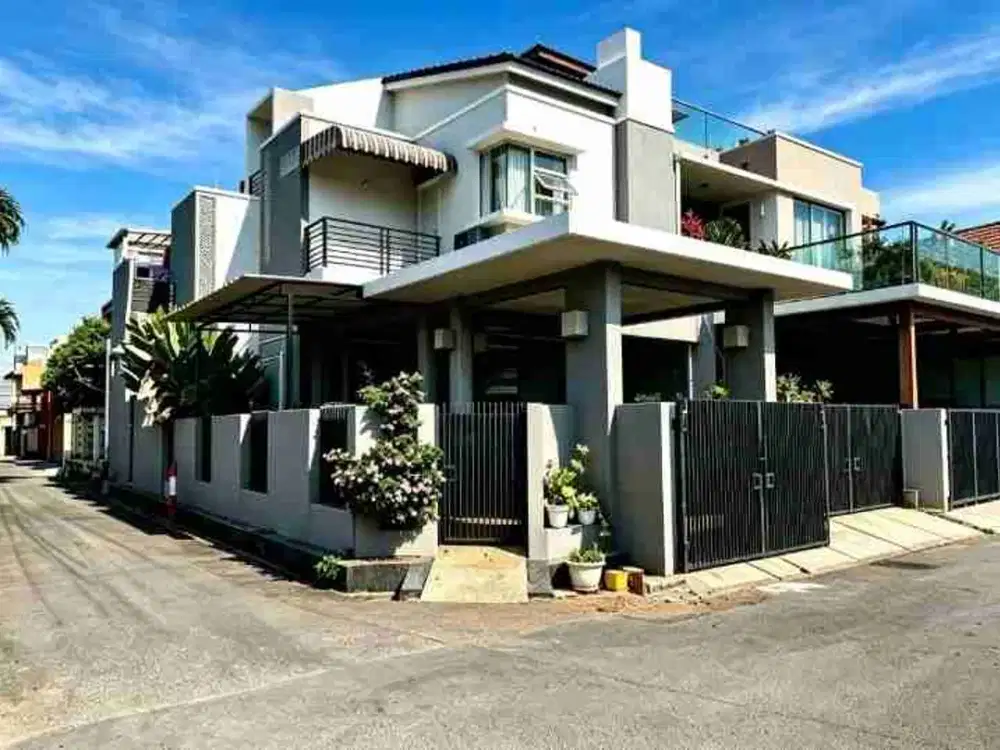 RUMAH HOOK 3 LANTAI TAMAN MALAKA PONDOK KELAPA DUREN SAWIT — 4 KT SHM