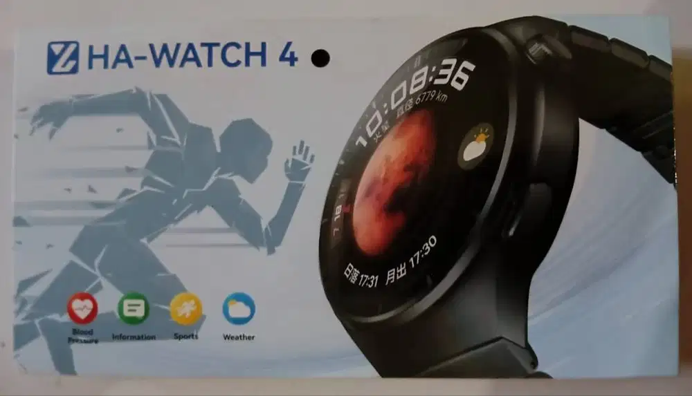Jam Smartwatch, bisa connect ke hp.