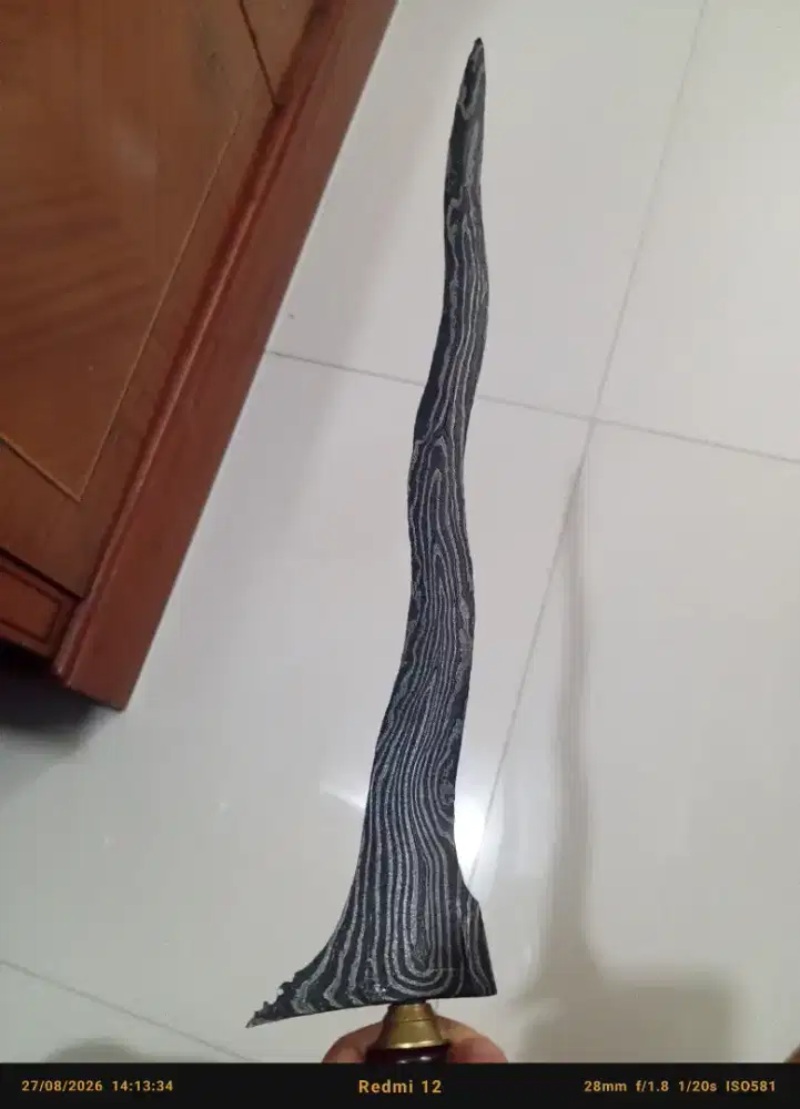 Keris dhapur bakung pamor junjung drajat