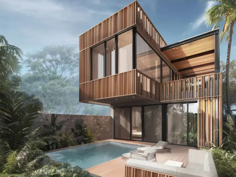 Modern Tropical Villa in Nuanu Creative City Area