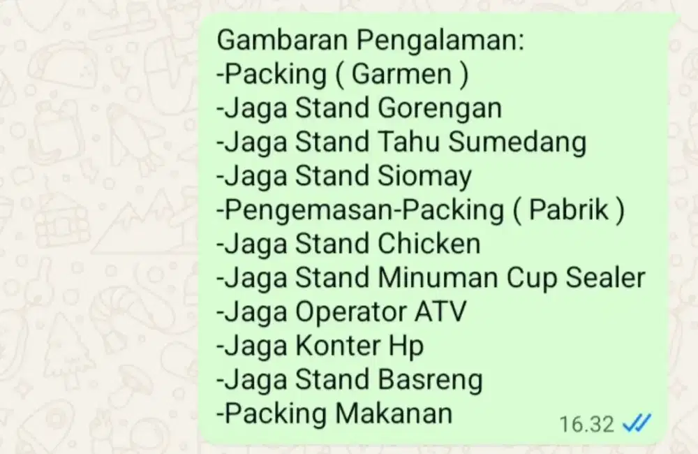 Mencari Pekerjaan