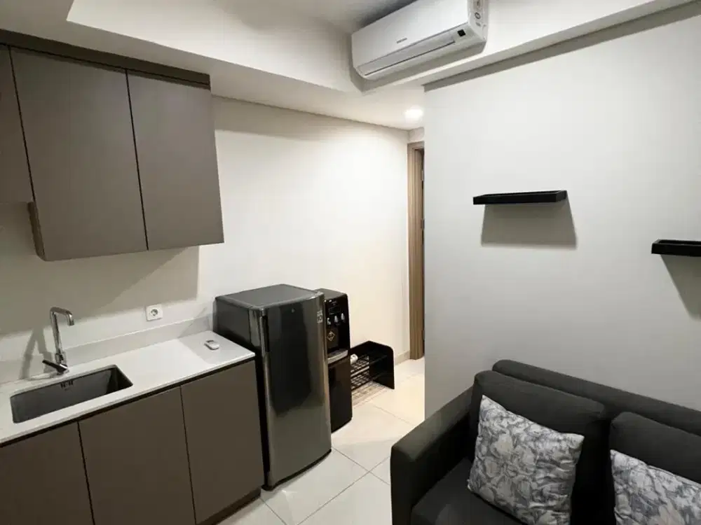 Disewakan apartemen gold coast 1 br tower honolulu view city furnish