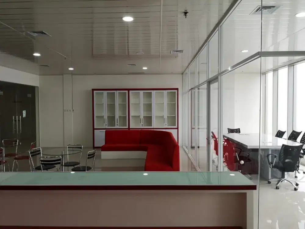 Disewakan super cepat office gold coast furnished harga masih nego