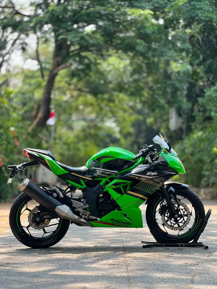 KAWASAKI NINJA 250 MONO SL 2021 HIJAU KM LOW FULL MULUS