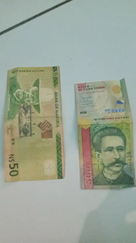 mata uang Verde dan Namibia