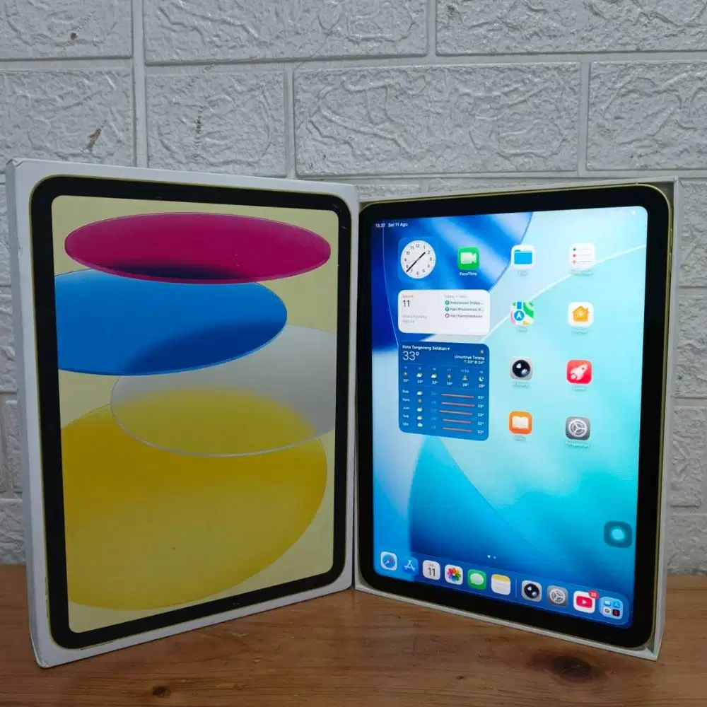 iPad 11 (A16) Wi-Fi 128GB INTER Garansi Aktif Like New