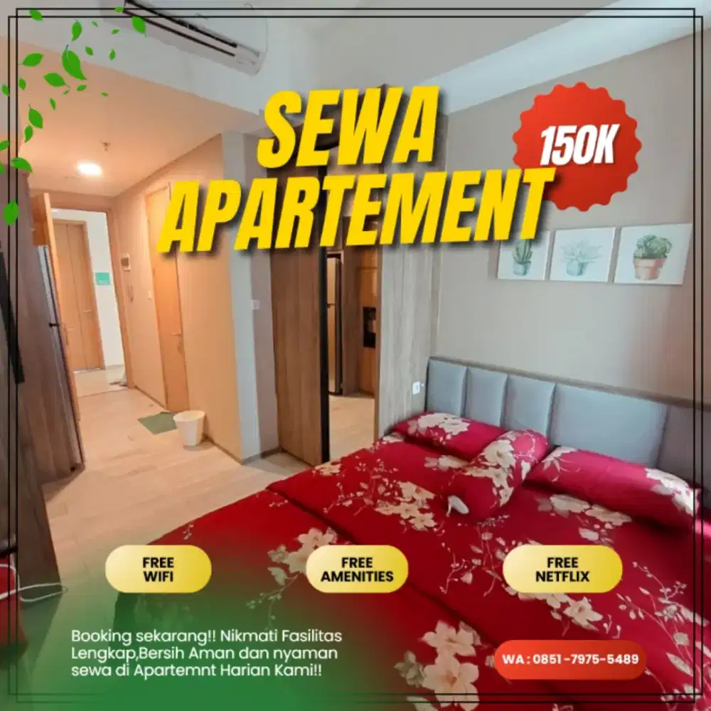 Sewa Apartemen KALIBATA CITY Jakarta Selatan Harian/Transit Termurah
