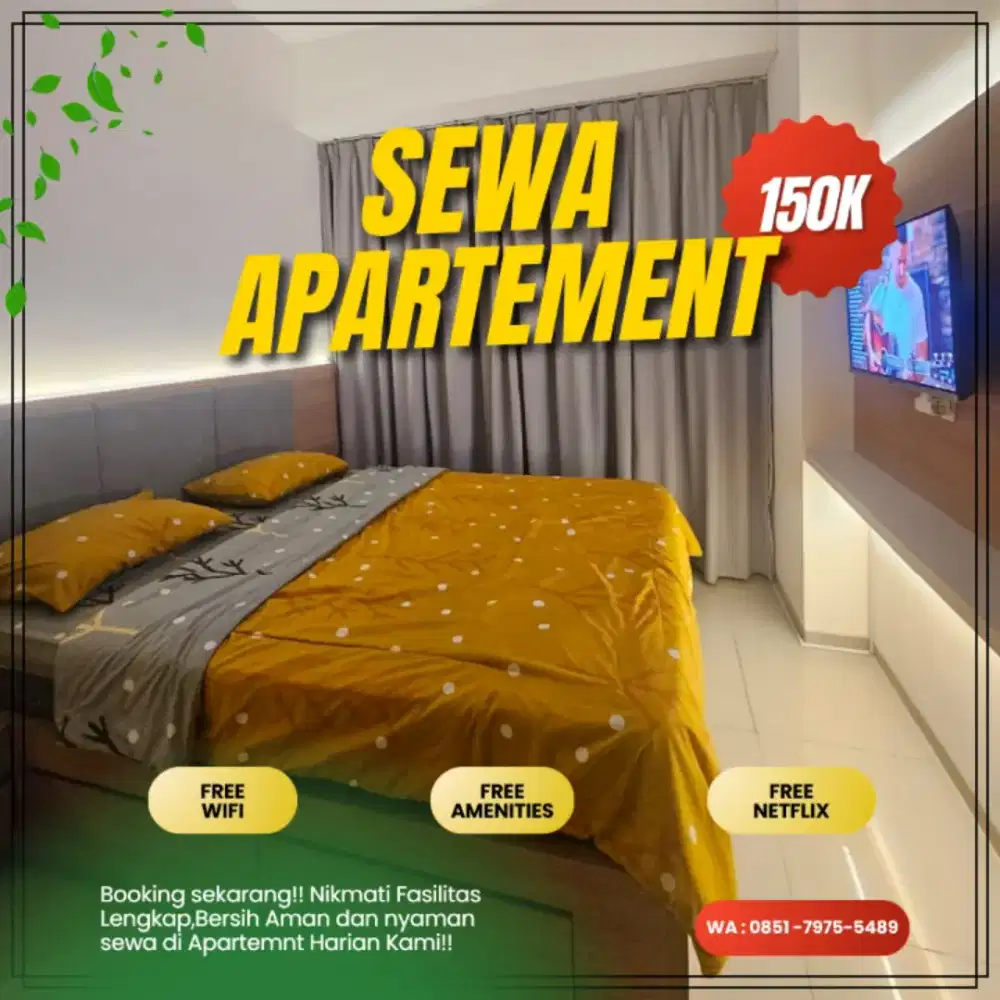Sewa Apartemen Harian/Transit SPRINGLAKE SUMMARECON BEKASI UTARA