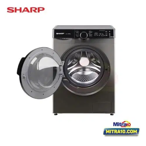 Sharp Mesin Cuci 1 Tabung Depan ES-FL1410MSX 10 Kg Silver