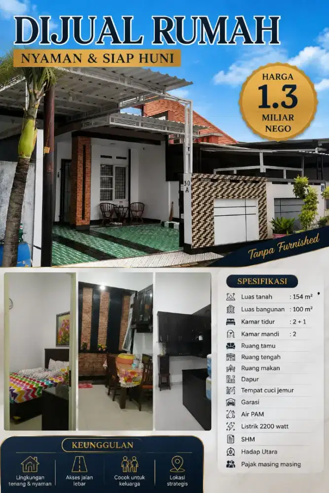 DIJUAL CANDI KALASAN PASADENA CEPAT SEGERA