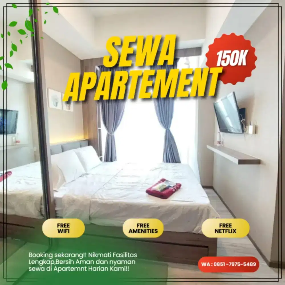 Sewa Apartemen Harian/Transit TRANSPARK JUANDA BEKASI TIMUR TERMURAH