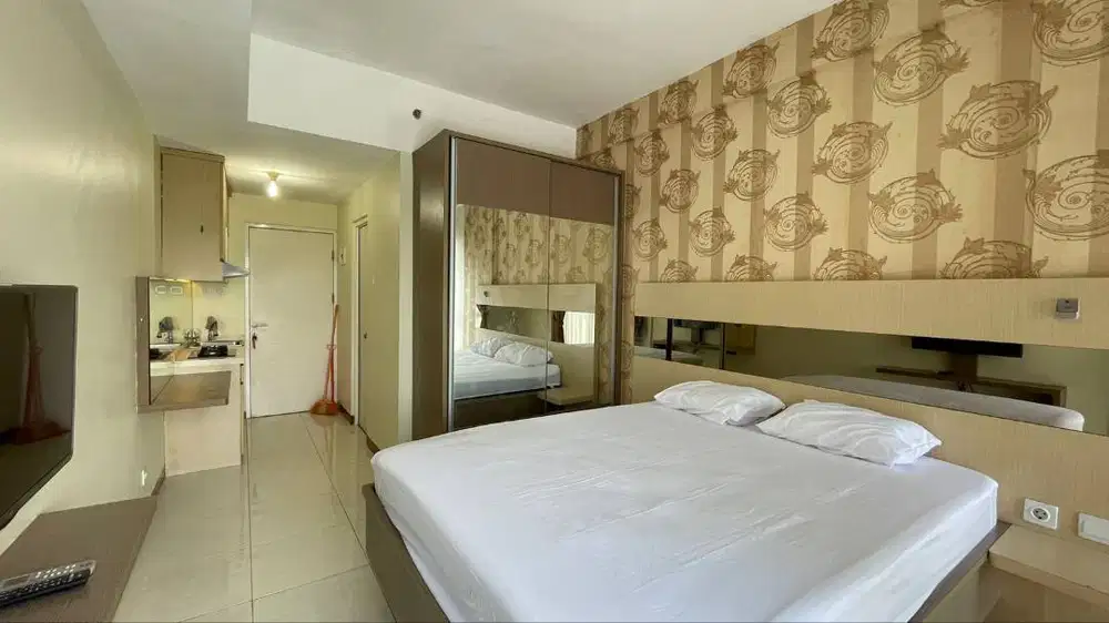 DISEWAKAN 1 unit Apartmen Tamansari Skylounge dekat bandara SOETTA