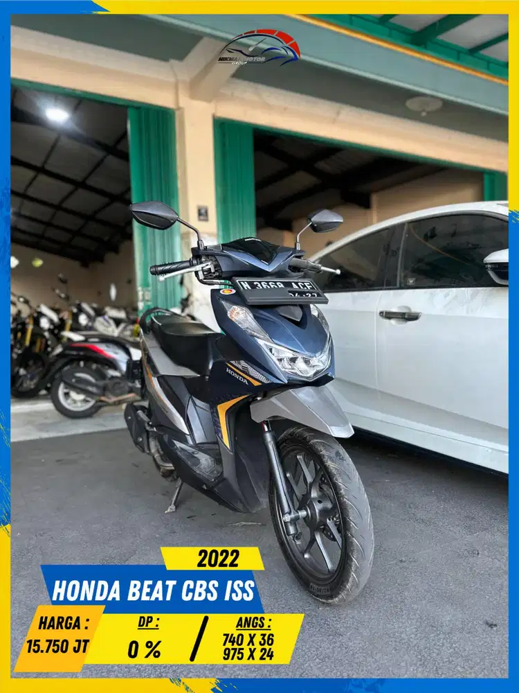 HONDA BEAT CBS ISS 2022 GASSKEUN BOSSKU HIKMAH MOTOR KEPUH MALANG
