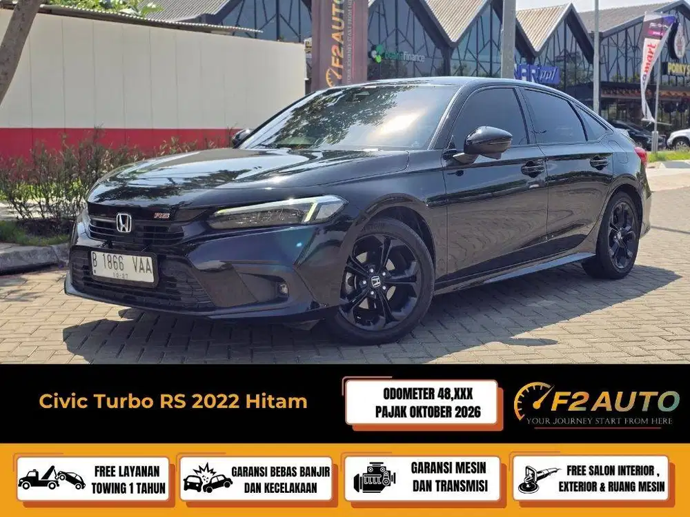 Civic Turbo RS 2022 Hitam