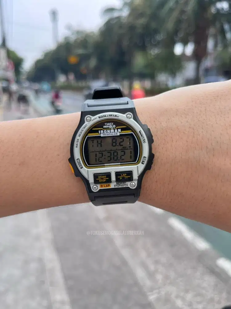 Jam Tangan Timex Ironman 8 Lap Triathlon First Gen / Timex Ironman