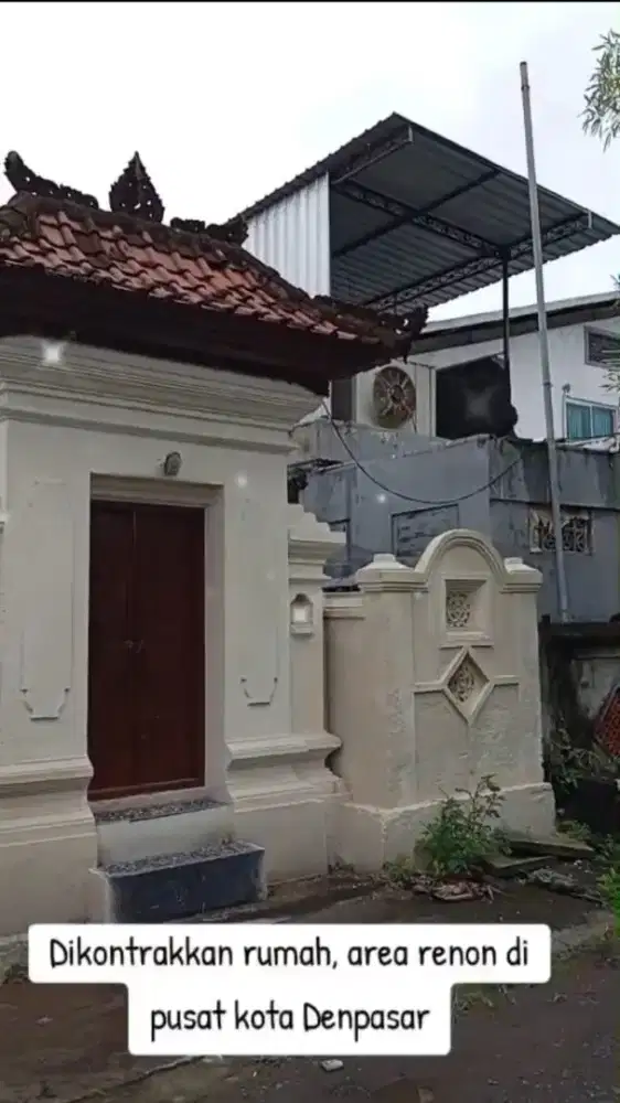 Di sewakan rumah jalan Tukad Balian , DPS , Bali