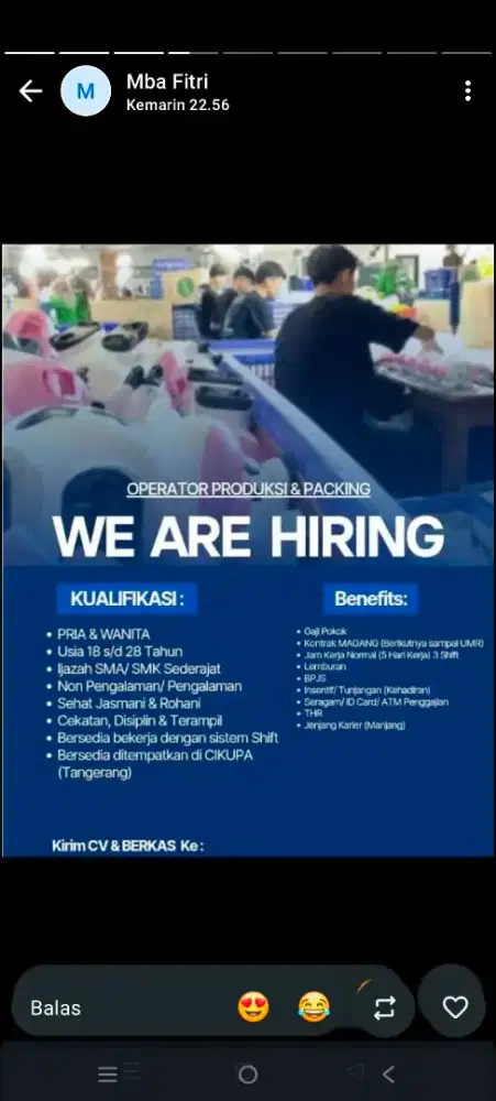 Loker kabupaten Tangerang