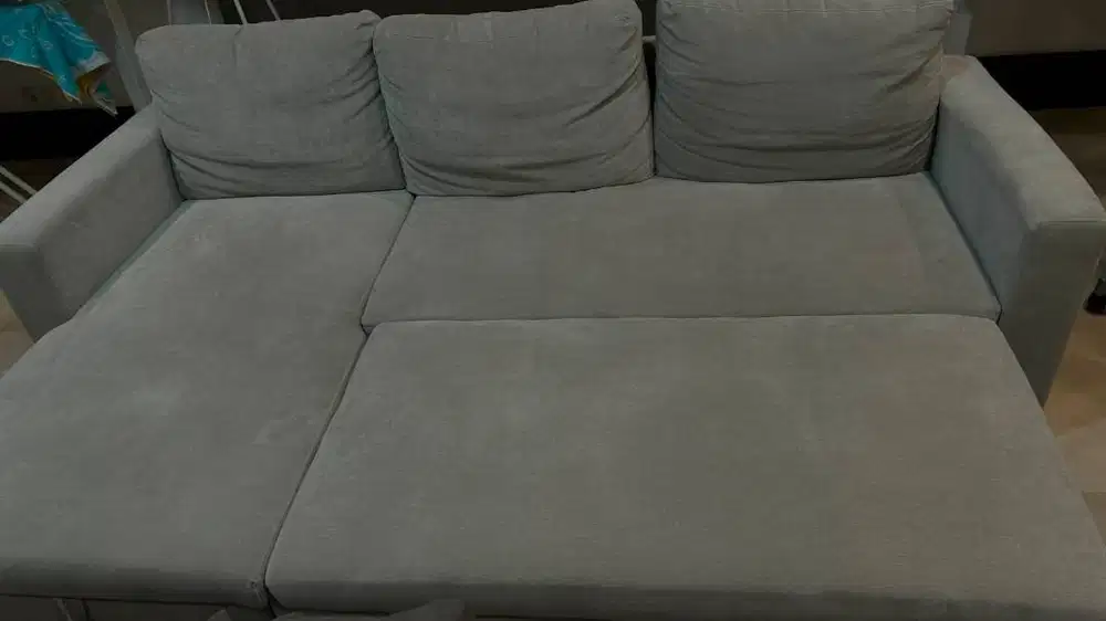 Dijual Sofa Bed Informa Miniato L-Shape (Storage) - Abu-Abu