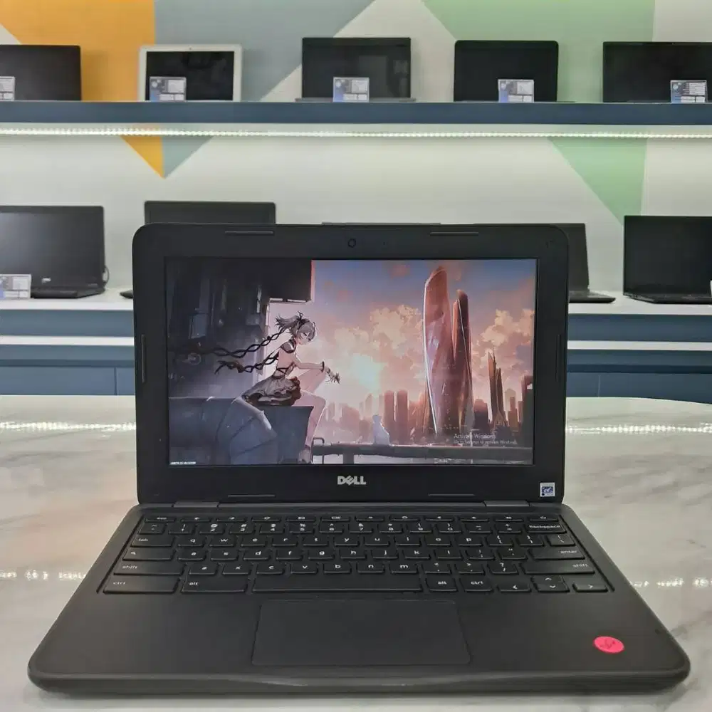 Laptop DELL D02 Intel N Series RAM 4GB SSD 16GB Layar 12 Inch