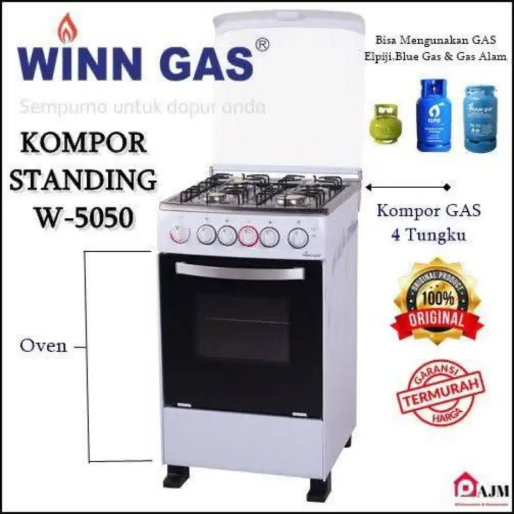Kompor oven standing winngas