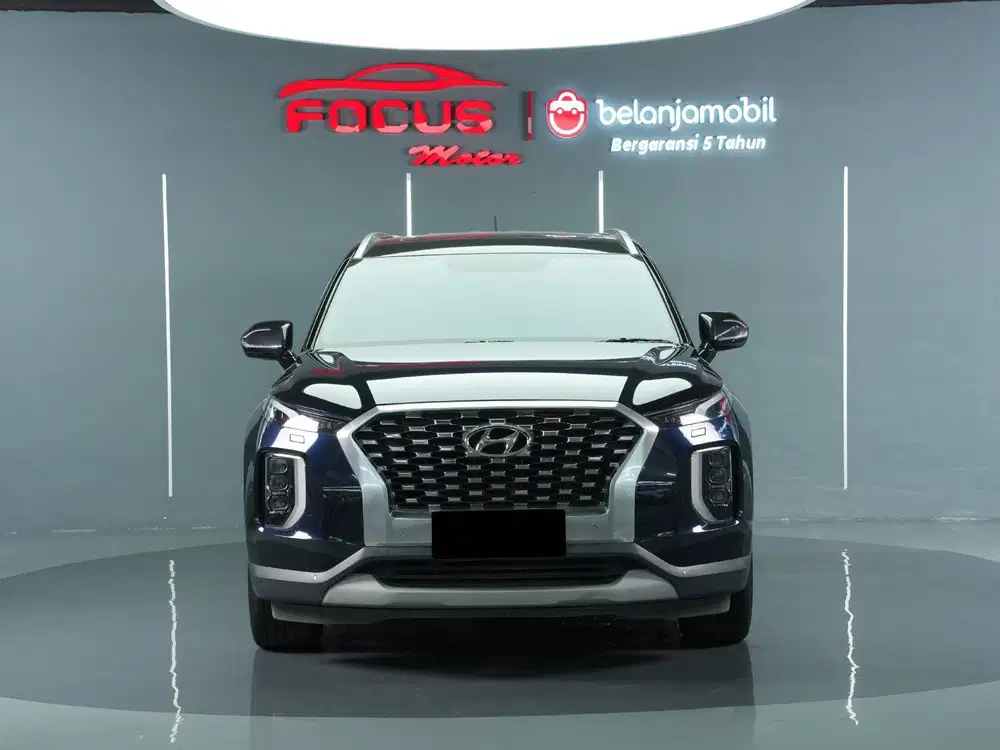 Hyundai Palisade Signature Diesel Panoramic Blue On Red 2021 Record