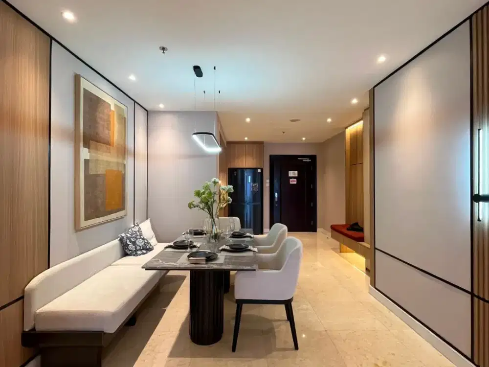 DIJUAL APARTEMENT SIAP HUNI SOMERSET BERLIAN PERMATA HIJAU JAKARTA SELATAN