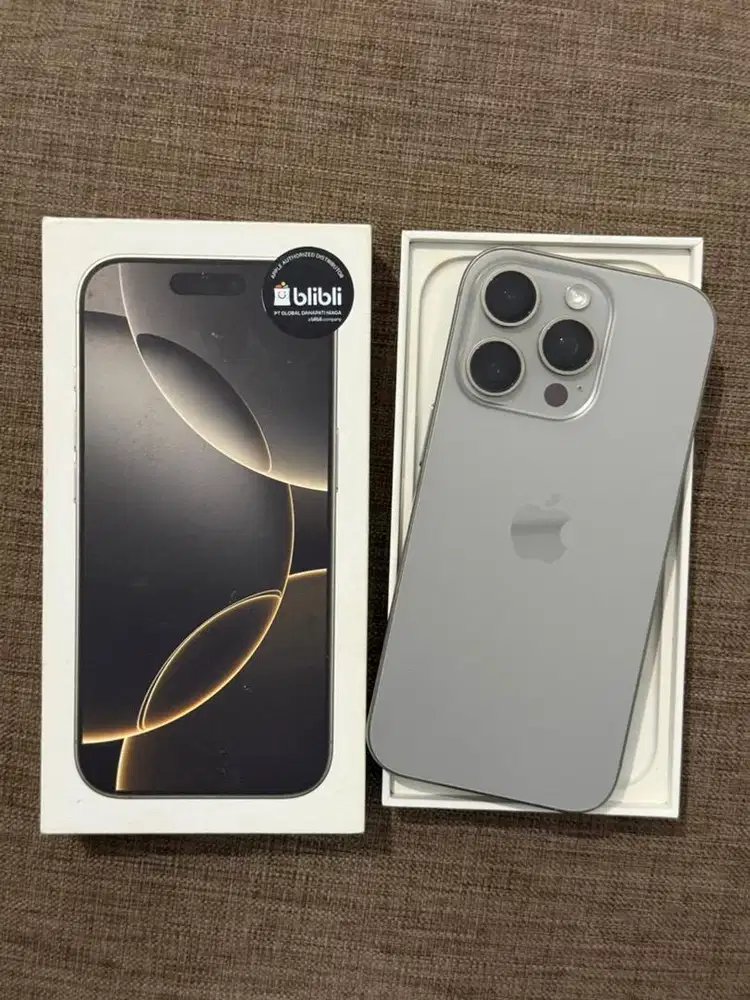 Iphone 16 Pro 128gb BLIBLI mulus