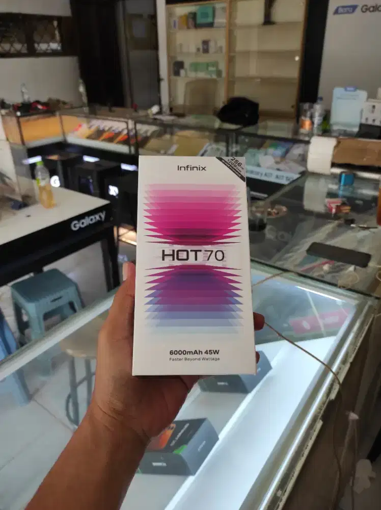 FAST RESPON WA Infinix Hot 70 6+6/256 Garansi resmi 1thn