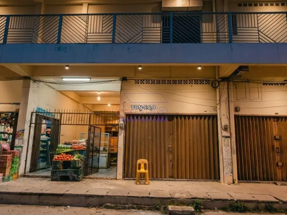 Ruko/Kios di Bengkong Shopping Center Menyatu dengan Pasar