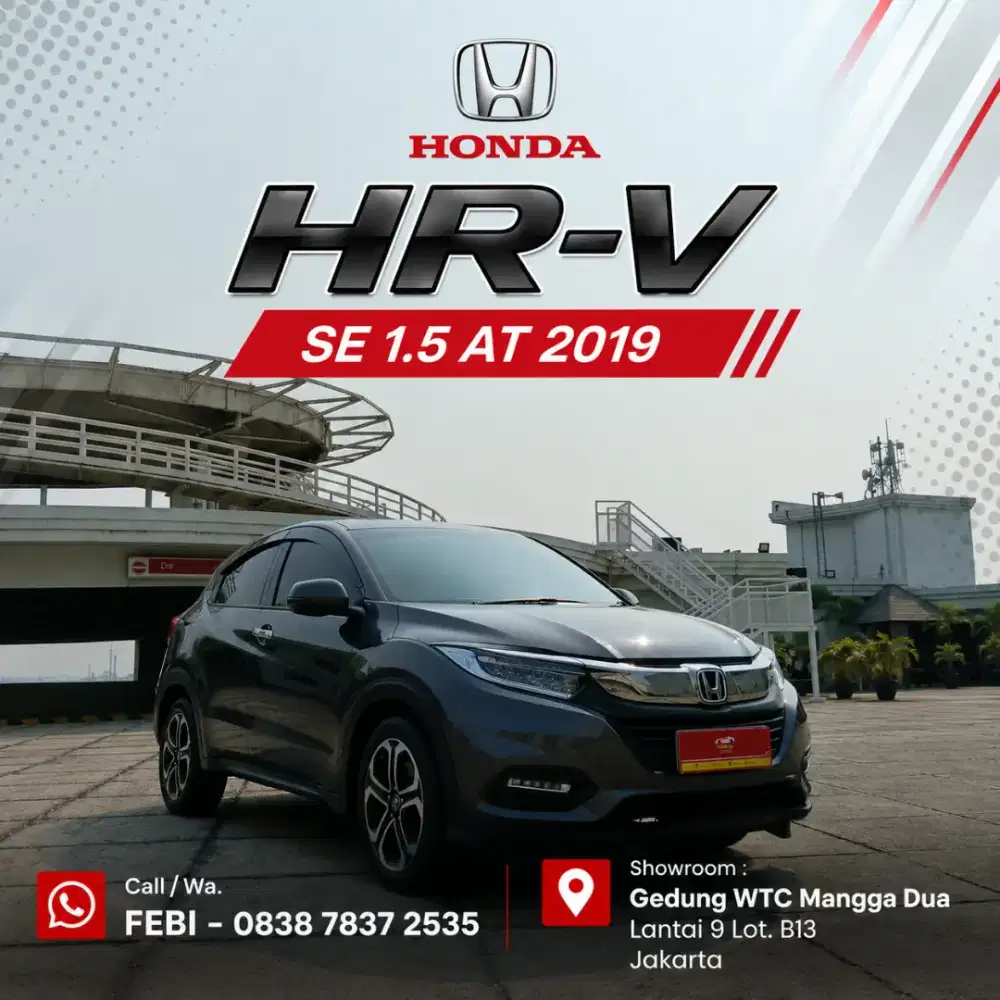 Honda HRV HR-V SE 1.5 Cvt AT Matic 2019 Terawat