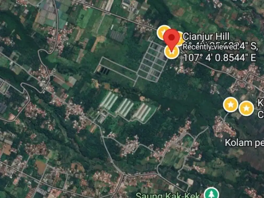 Tanah Cianjur 17 Hektar