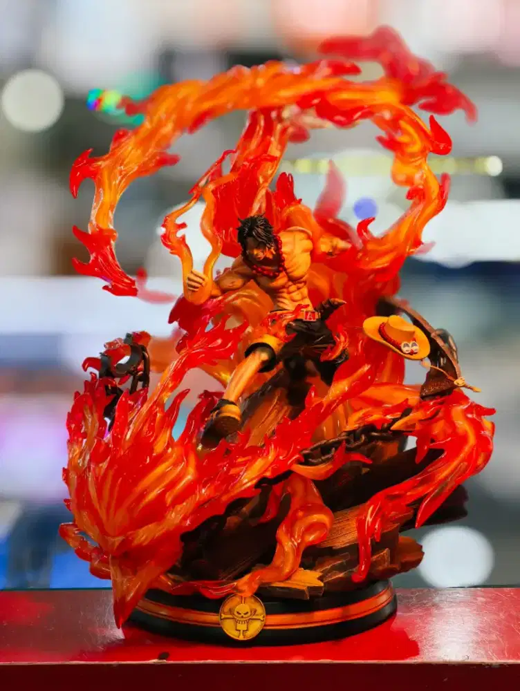 Action Figure Resin Portgas D. Ace Fire Fist Limited