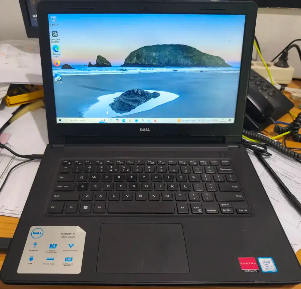 Laptop Core i5 Dell Inspiron 3476 Gaming,design,grafik dan Office.