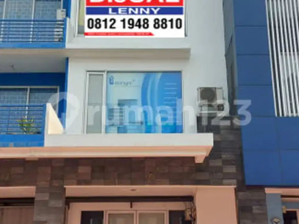 Ruko siap pakai, 500m dr pintu tol cikarang, HGB di Cikarang Square, Cikarang, Bekasi