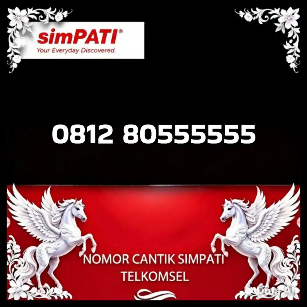 Nomor cantik simpati Telkomsel super