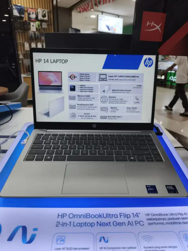 KREDIT LAPTOP HP 14 i5 SYARAT CUMA KTP MEDAN