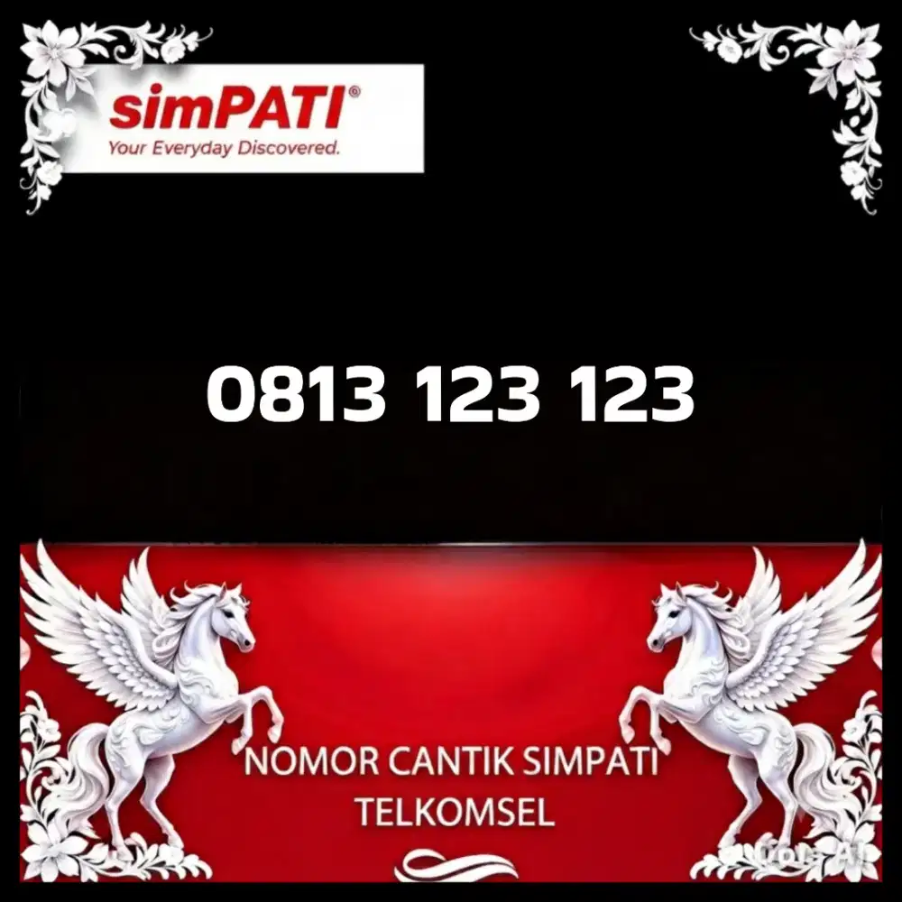 Nomor cantik simpati Telkomsel super