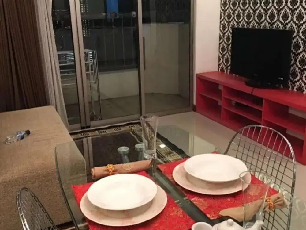 Apartemen Waterplace Residence Baru Renovasi, Furnish View Pool & City